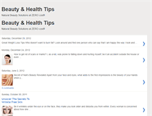Tablet Screenshot of beautynhealthcomeeasy.blogspot.com