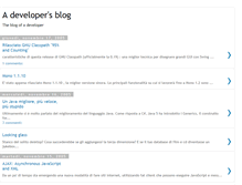 Tablet Screenshot of developers-blog.blogspot.com