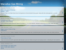 Tablet Screenshot of marcellusgasmining.blogspot.com