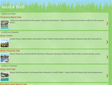 Tablet Screenshot of antalya-tatil.blogspot.com