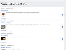 Tablet Screenshot of andreas-buntes-allerlei.blogspot.com