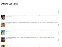 Tablet Screenshot of danzasdelperu-danzasdelperu.blogspot.com
