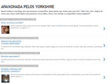 Tablet Screenshot of apaixonadapelosyorkshire.blogspot.com