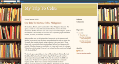 Desktop Screenshot of mytriptocebu.blogspot.com