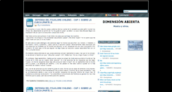 Desktop Screenshot of dimensionabierta.blogspot.com