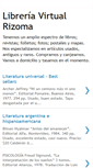 Mobile Screenshot of libreriarizoma.blogspot.com