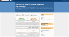 Desktop Screenshot of electro-cig-france.blogspot.com