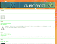 Tablet Screenshot of cdbicisport.blogspot.com