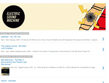 Tablet Screenshot of electricsoundmachine.blogspot.com