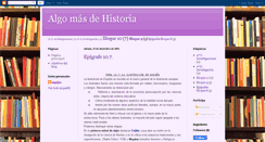 Desktop Screenshot of algomasdehistoria.blogspot.com