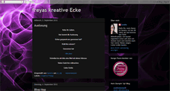 Desktop Screenshot of freyaskreativeecke.blogspot.com