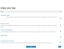 Tablet Screenshot of enjoycafe.blogspot.com