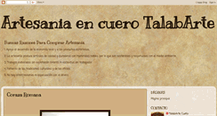 Desktop Screenshot of cuerotalabarte.blogspot.com