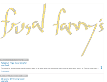 Tablet Screenshot of frugal-fanny.blogspot.com