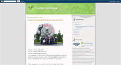 Desktop Screenshot of lormarautogroup.blogspot.com