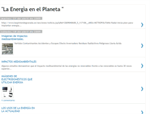 Tablet Screenshot of laenergiaenelplaneta.blogspot.com