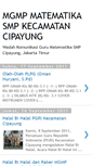 Mobile Screenshot of matematikacipayung.blogspot.com