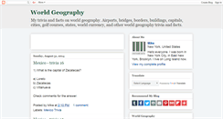 Desktop Screenshot of geography-trivia.blogspot.com