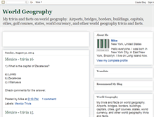 Tablet Screenshot of geography-trivia.blogspot.com