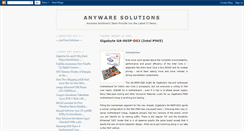 Desktop Screenshot of anyware-news.blogspot.com