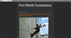 Desktop Screenshot of fortworthcontractors.blogspot.com