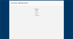 Desktop Screenshot of enlosblogs.blogspot.com