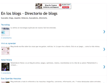 Tablet Screenshot of enlosblogs.blogspot.com
