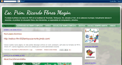 Desktop Screenshot of escprimricardofloresmagon.blogspot.com
