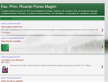 Tablet Screenshot of escprimricardofloresmagon.blogspot.com