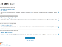 Tablet Screenshot of mbstonecare.blogspot.com
