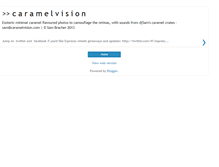 Tablet Screenshot of caramelvision.blogspot.com