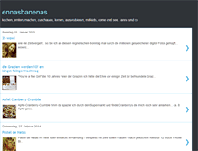 Tablet Screenshot of ennasbanenas.blogspot.com
