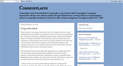 Desktop Screenshot of commonplaces.blogspot.com