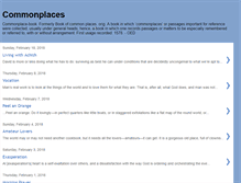 Tablet Screenshot of commonplaces.blogspot.com