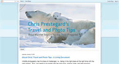 Desktop Screenshot of chrisprestegardtraveltipcentral.blogspot.com