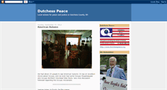 Desktop Screenshot of dutchesspeace.blogspot.com