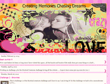Tablet Screenshot of creatingmemorieschasingdreams.blogspot.com