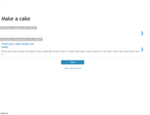 Tablet Screenshot of makeacakee.blogspot.com