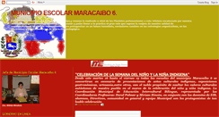 Desktop Screenshot of municipioescolarmaracaibo6.blogspot.com