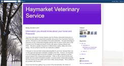 Desktop Screenshot of haymarketvet.blogspot.com