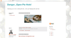 Desktop Screenshot of openpiehole.blogspot.com