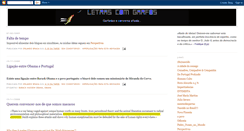 Desktop Screenshot of letrascomgarfos.blogspot.com