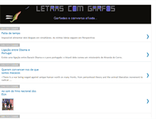 Tablet Screenshot of letrascomgarfos.blogspot.com