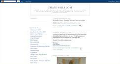 Desktop Screenshot of charisshalom.blogspot.com