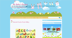 Desktop Screenshot of mybabysbucket.blogspot.com