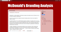 Desktop Screenshot of macdonaldbranding.blogspot.com