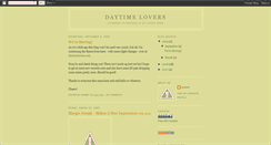 Desktop Screenshot of daytimelovers.blogspot.com