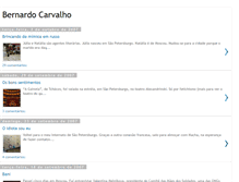 Tablet Screenshot of blogdobernardocarvalho.blogspot.com