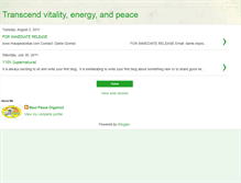 Tablet Screenshot of mauipeacebar.blogspot.com