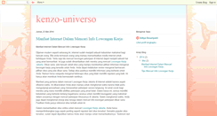 Desktop Screenshot of kenzo-universo.blogspot.com